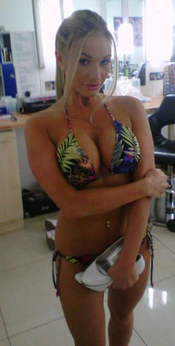 MFC Tiffany James in bikini