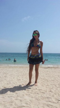 MFC’s NicoleHitman at the beach