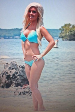 MFC’s AngelElexxxus in blue bikini