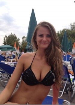 MFC’s Sweetbelle01 in black diamond studded bikini