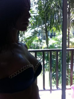 MFC’s LuvIsHere in bikini with chains