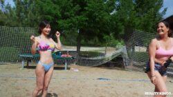 Busty Asian Reina O’Hara in bikini